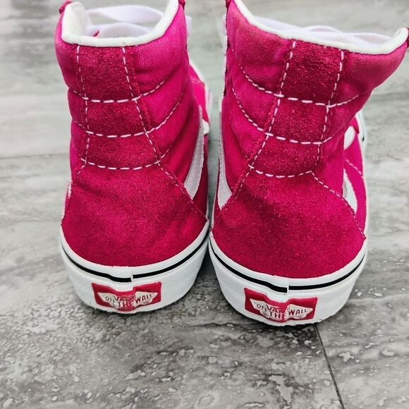 Vans Unisex Pig Suede Sk8 Hi Shoes W Sz 5 Men Sz 3.5 - Picture 11 of 15